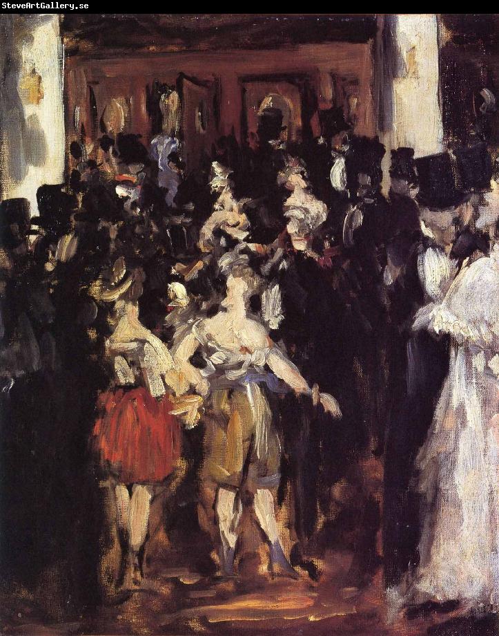 Edouard Manet Le bal de lOpera